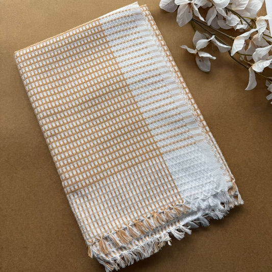 Handloom Towels  - Orange