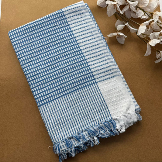 Handloom Towels  -  Royal Blue