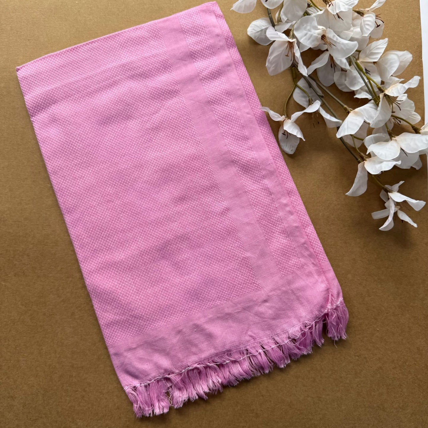 Cotton  Towels - Pink