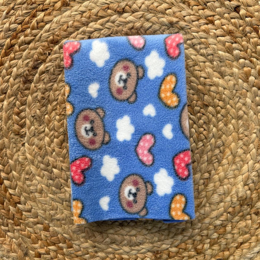 Teddy & Hearts Printed - Dry Sheet