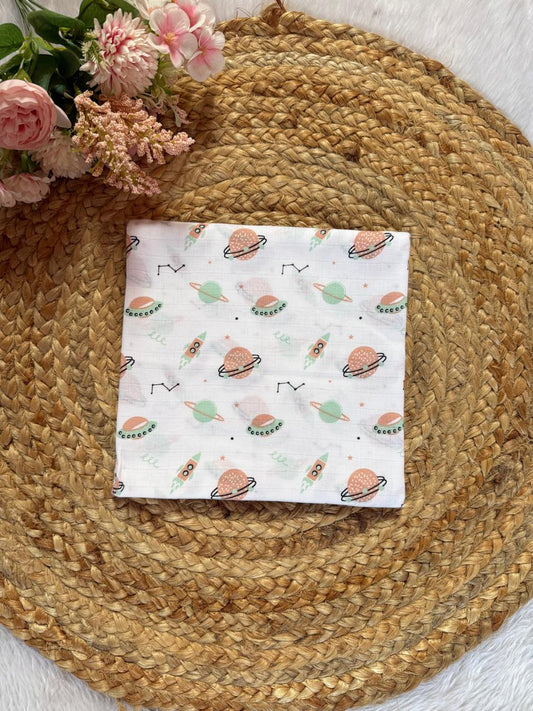 Muslin Bath Towels - Solar System
