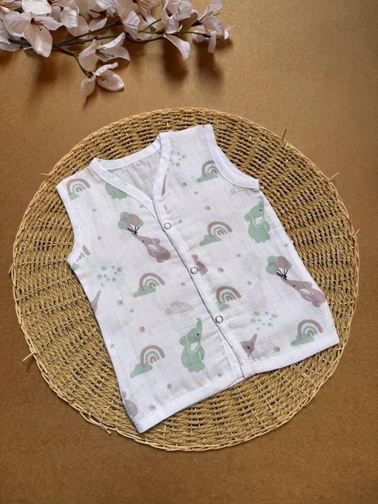 Muslin Baby Jabla -  Elephant