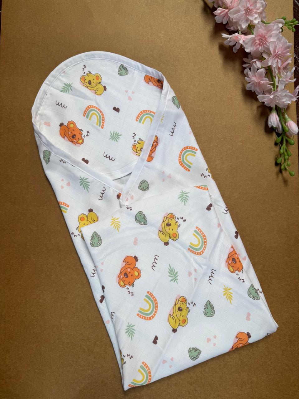 Muslin Hooded Towel - Kola