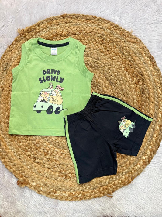 Baby Sets - Green Drive Slowly