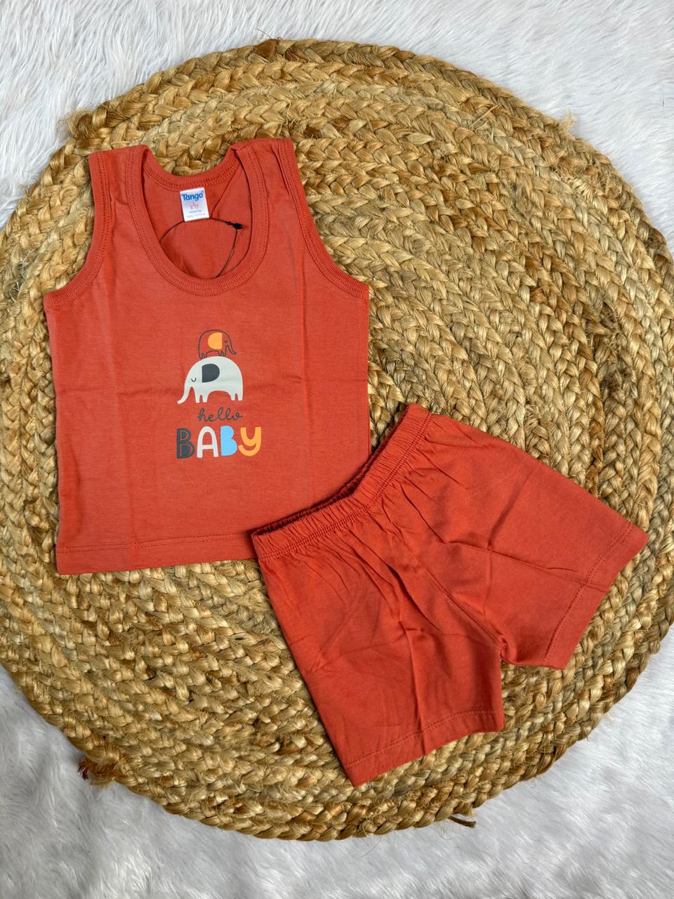 Baby Sets - Brick Red Baby