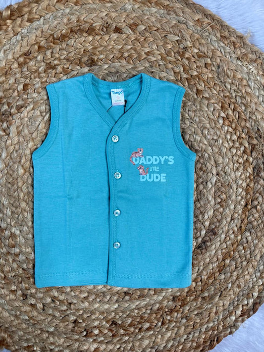 Baby Vest – Blue