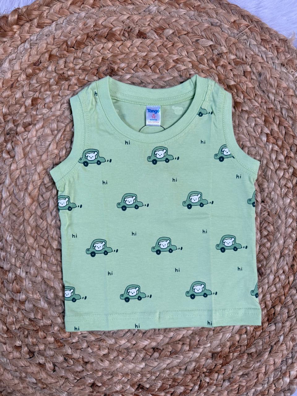 Baby Vest – Green