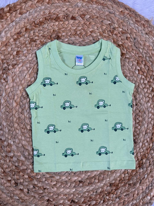 Baby Vest – Green