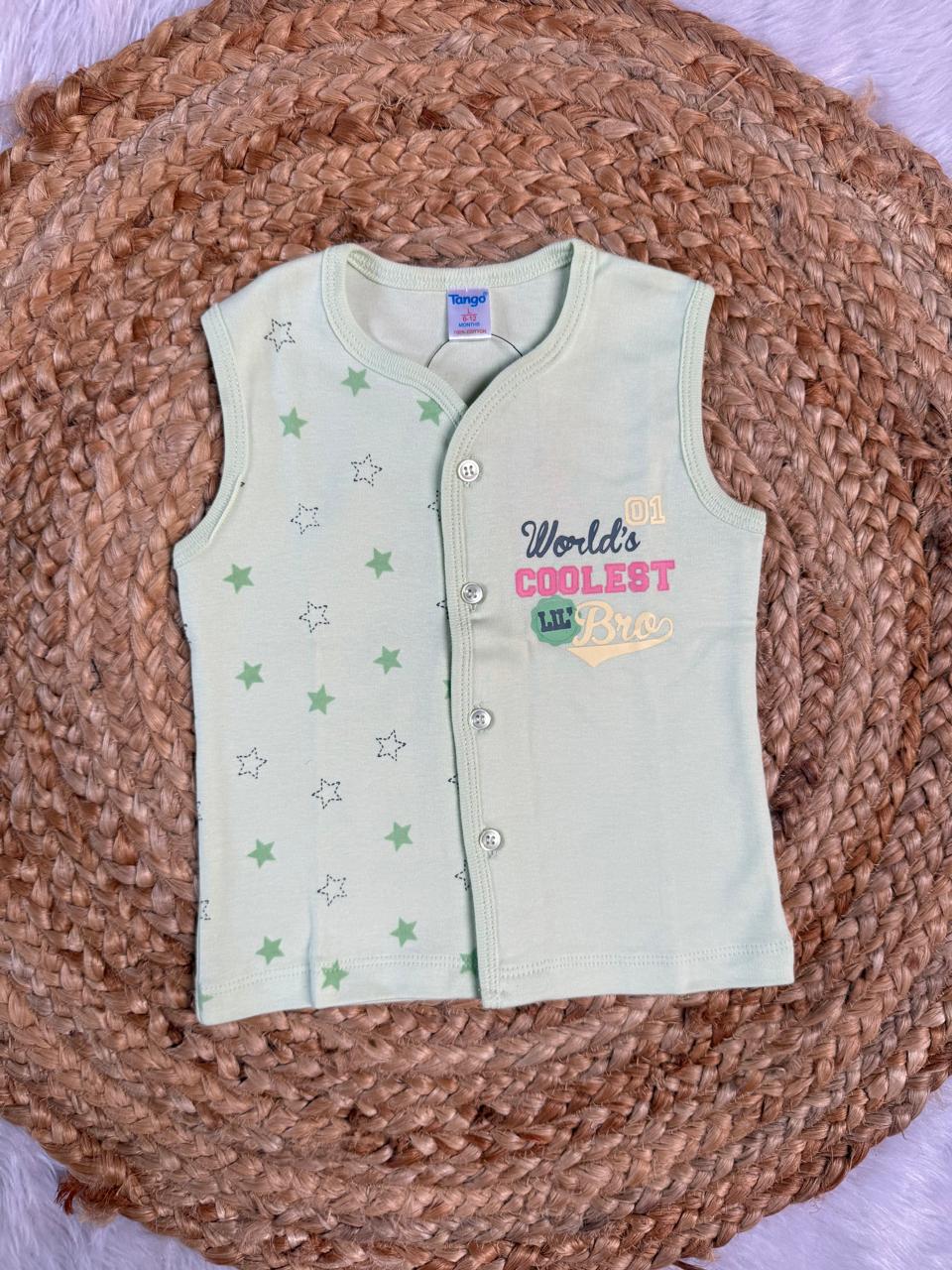 Baby Vest – Green Star