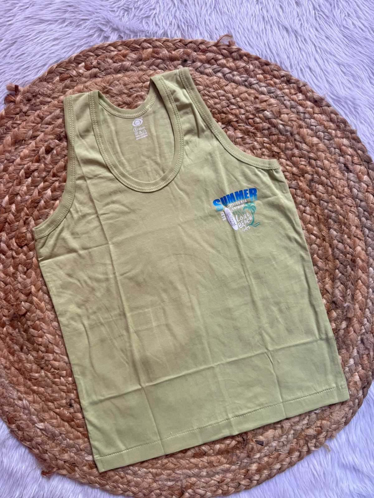 Boy Vest – Pista Green