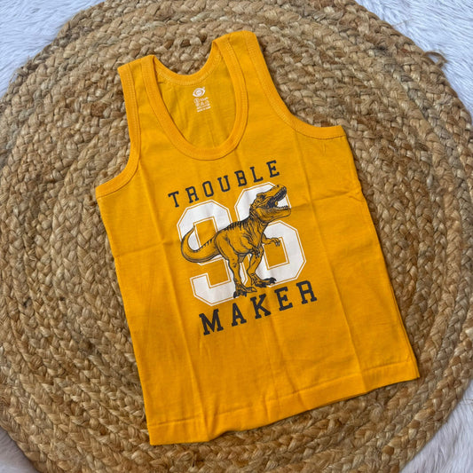 Boy Vest – Yellow