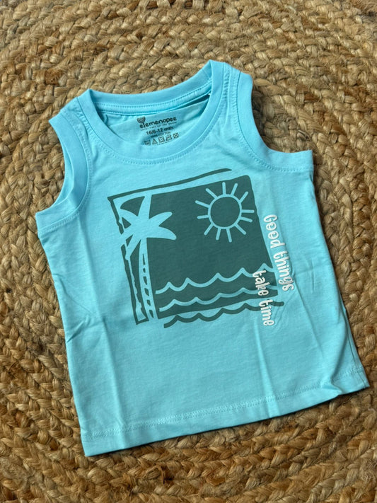 Baby Vest – Skyblue