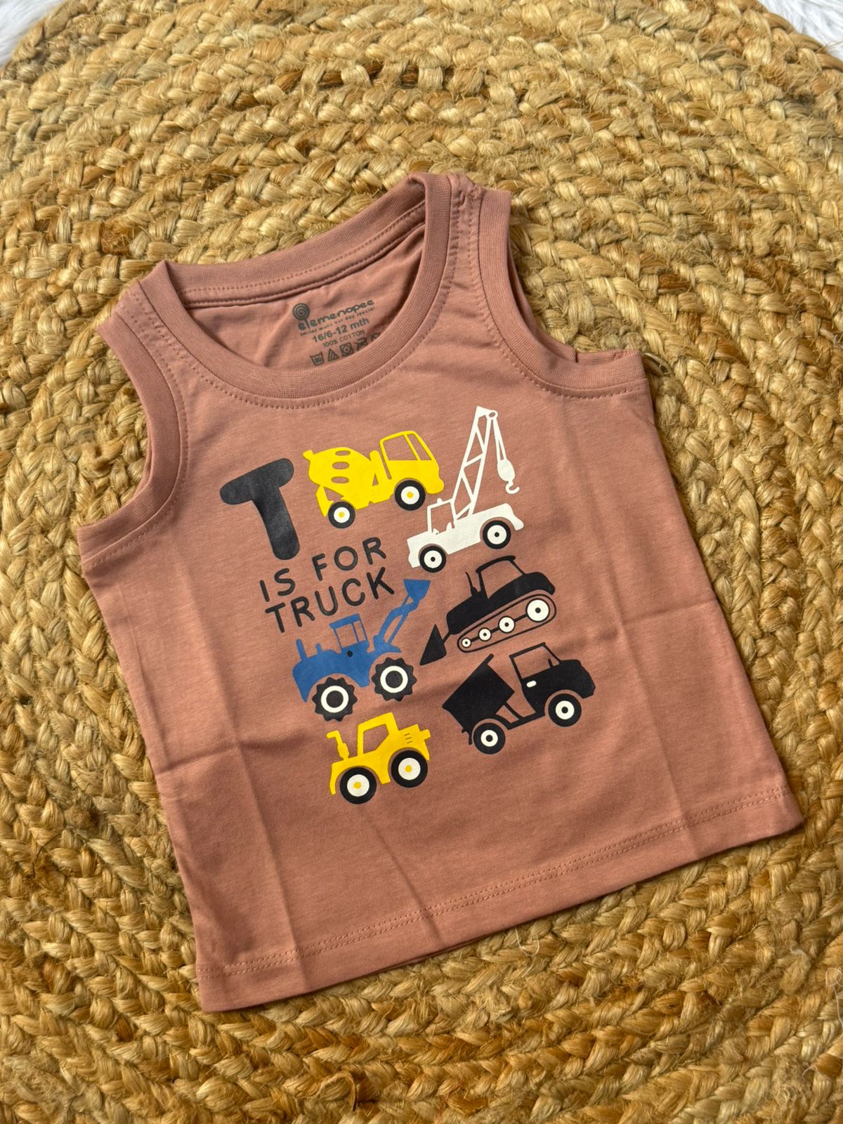 Baby Vest –  Chocolate