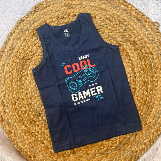 Boy Vest – NavyBlue Cool