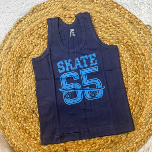 Boy Vest – NavyBlue Skate