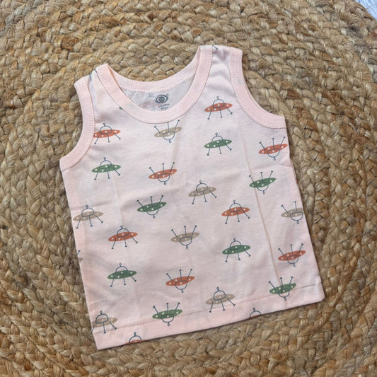 Baby Vest – Peach