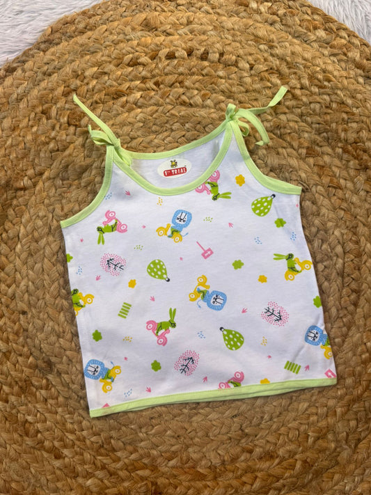 Baby Knot Jabla  - White & Green