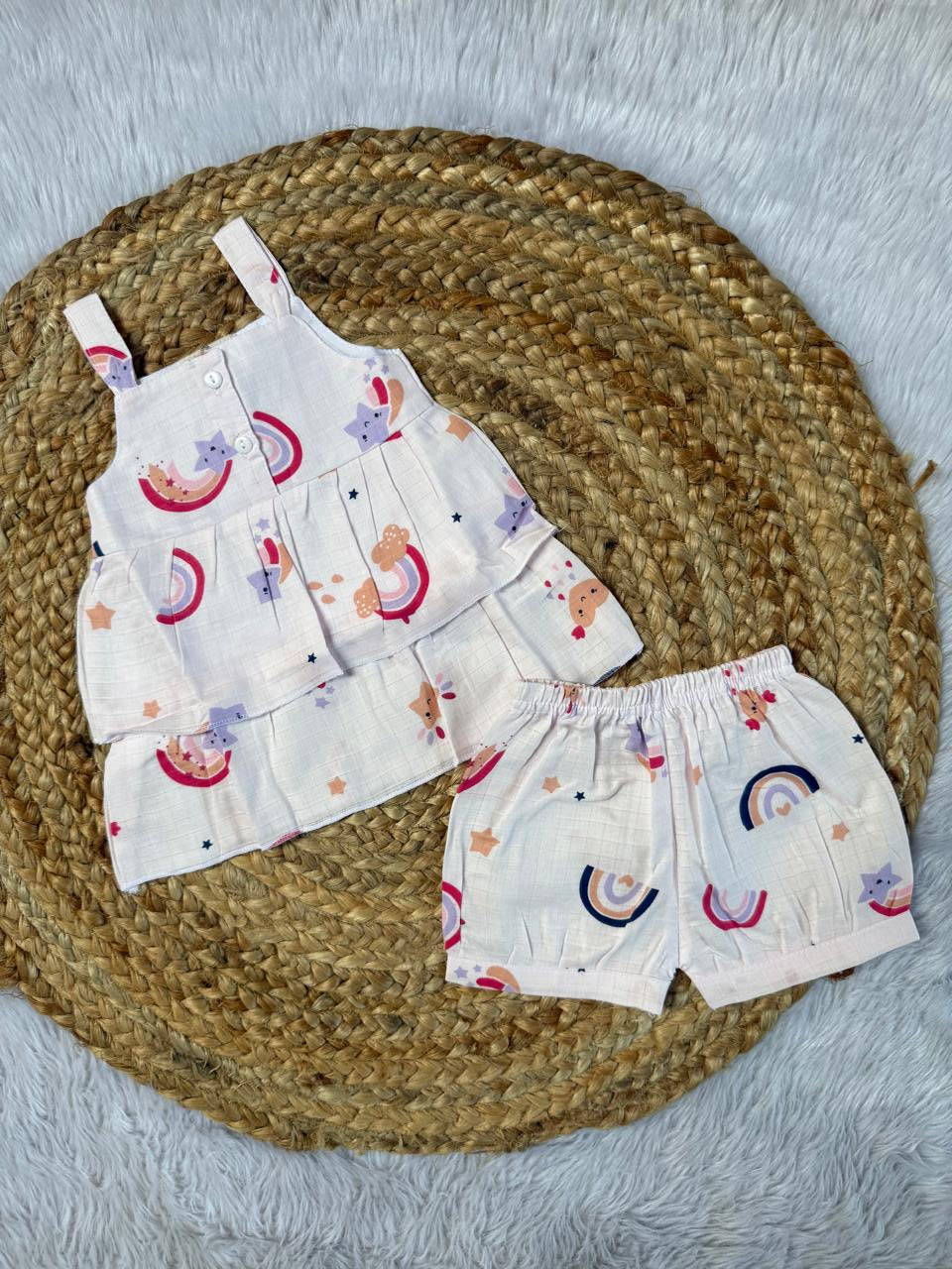 Girl Baby Sets - Pink Rainbow