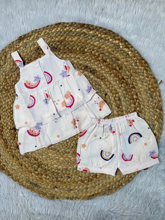Girl Baby Sets - Pink Rainbow