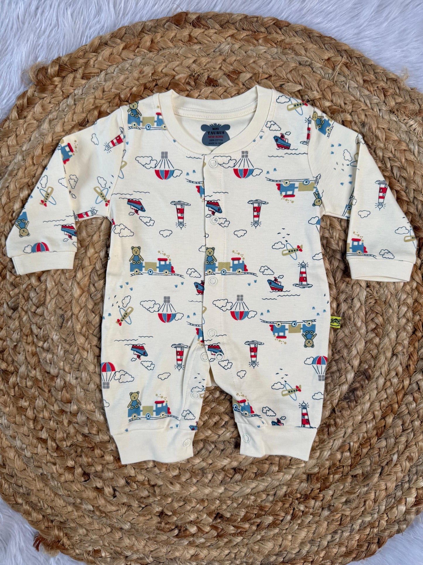 Sleepsuit - Teddy & Parachute
