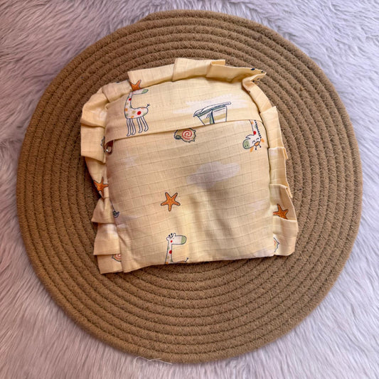 Baby Seed Pillow - Yellow