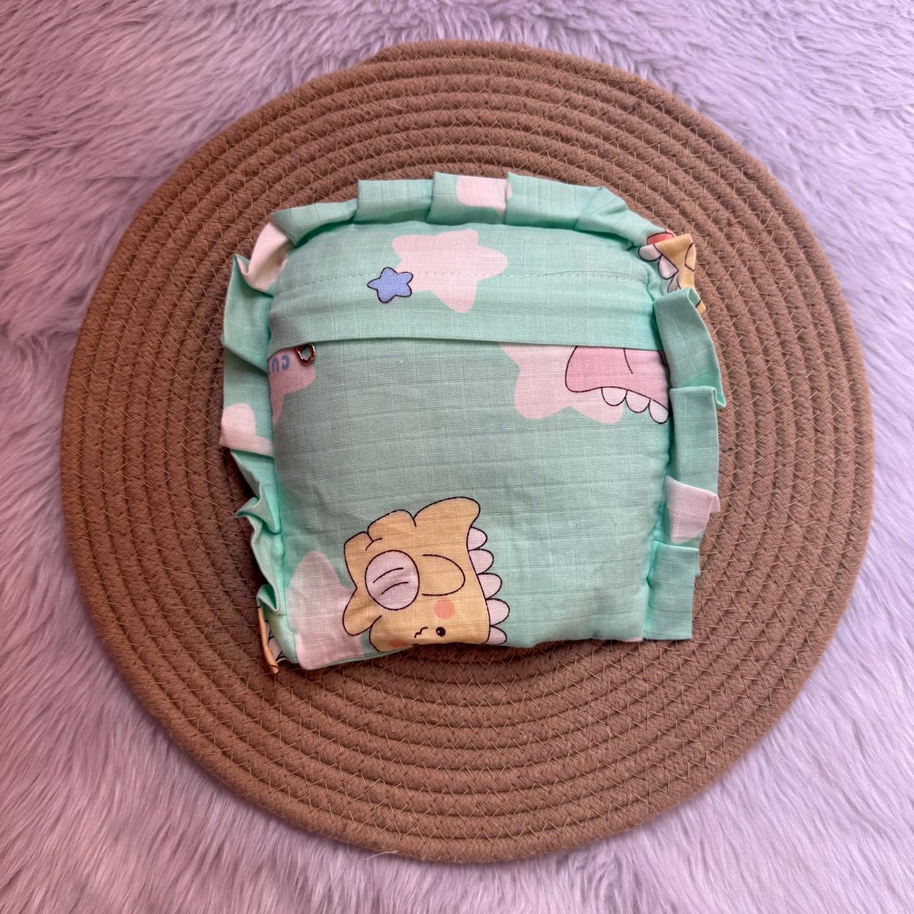 Baby Seed Pillow - Blue Dino
