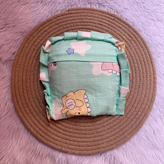 Baby Seed Pillow - Blue Dino