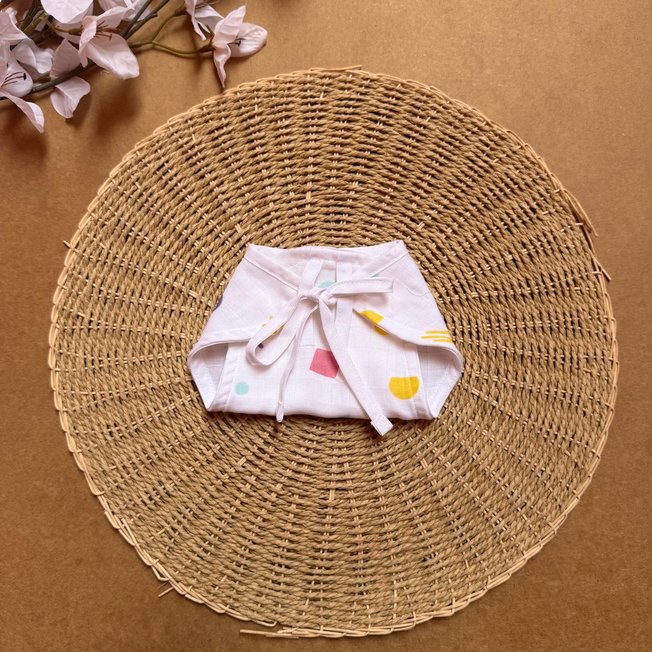 Muslin Baby Nappy - Triyangle