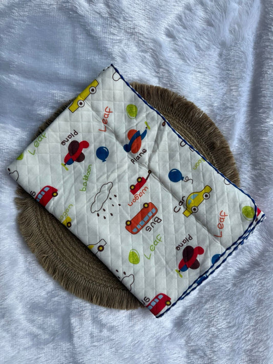 Premium Swaddle/ Wrapper/ Receiving Blanket - Cars