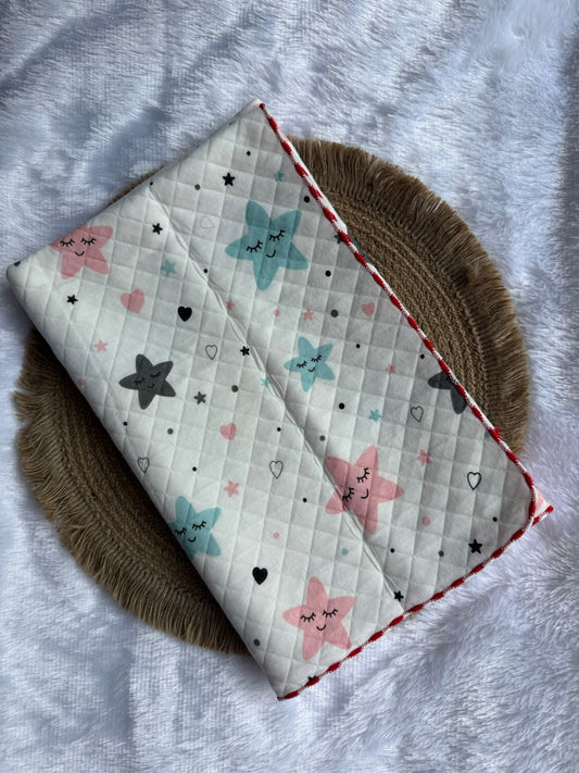 Premium Swaddle/ Wrapper/ Receiving Blanket - Stars