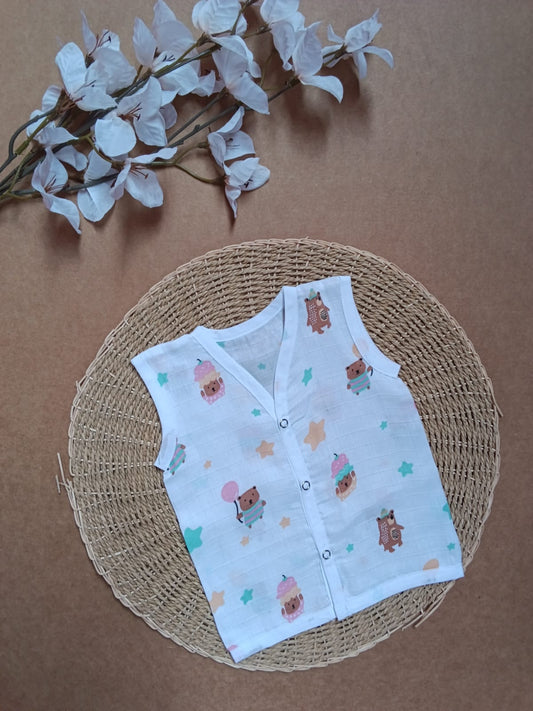 Muslin Baby Jabla - Teddy Bear