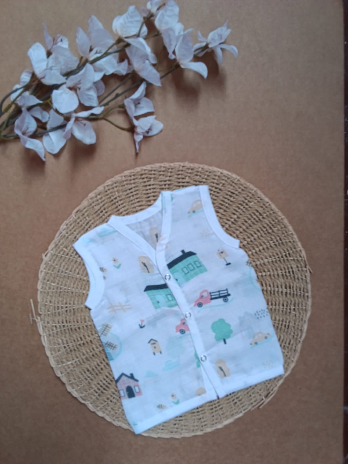 Muslin Baby Jabla - Green House