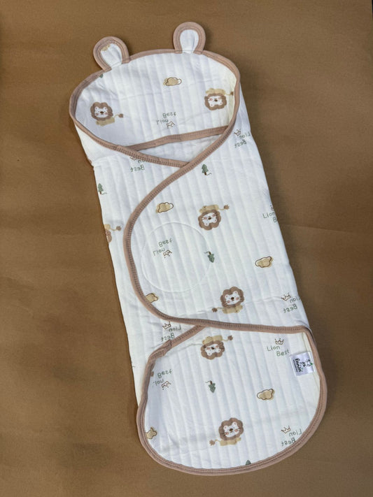Premium Baby Swaddle  -  Best Lion Velcro Type