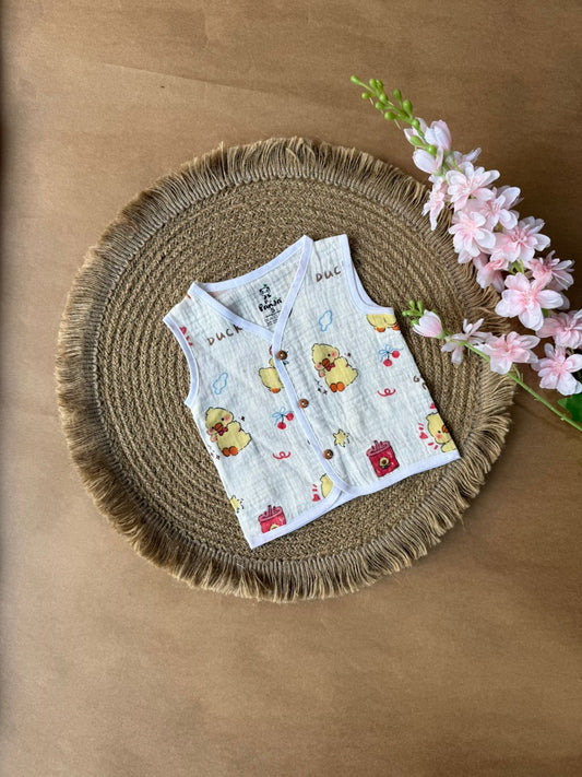 Crinkled Muslin Baby Jabla – Duck