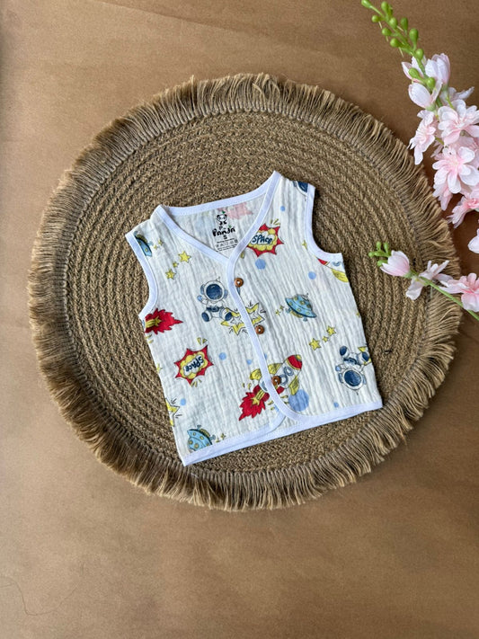 Crinkled Muslin Baby Jabla – Space