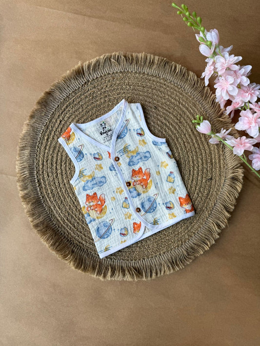 Crinkled Muslin Baby Jabla – Blue Solar