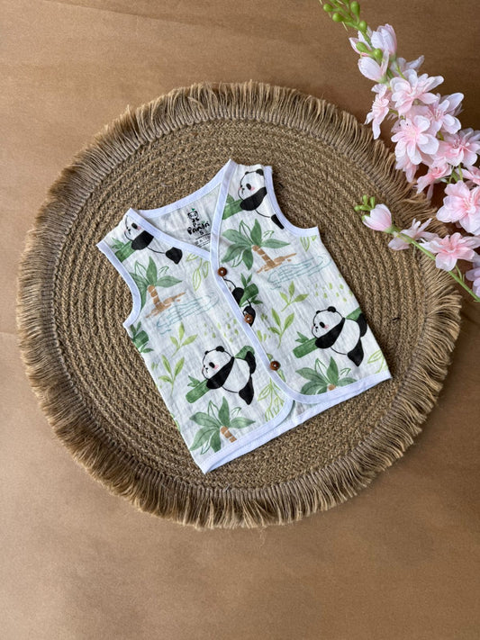 Crinkled Muslin Baby Jabla – Panda