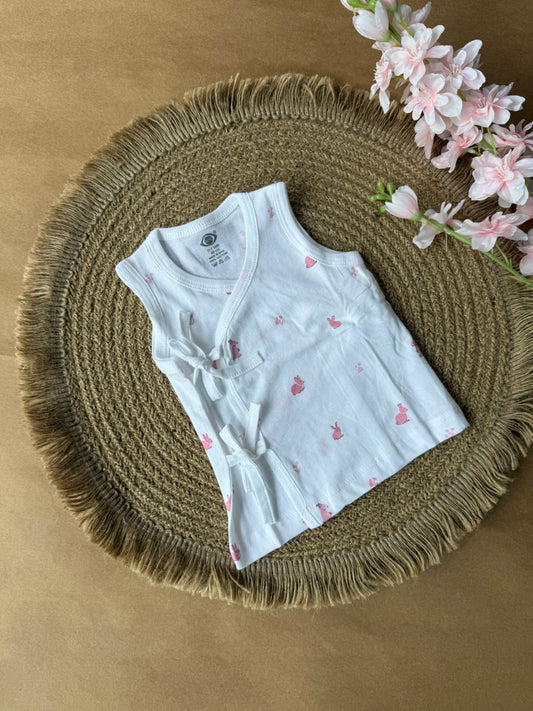 Kimono Cotton Jabla - Pink Rabbit