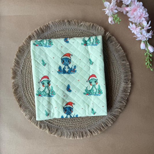 Premium Swaddle/ Wrapper/ Receiving Blanket - Green Frog