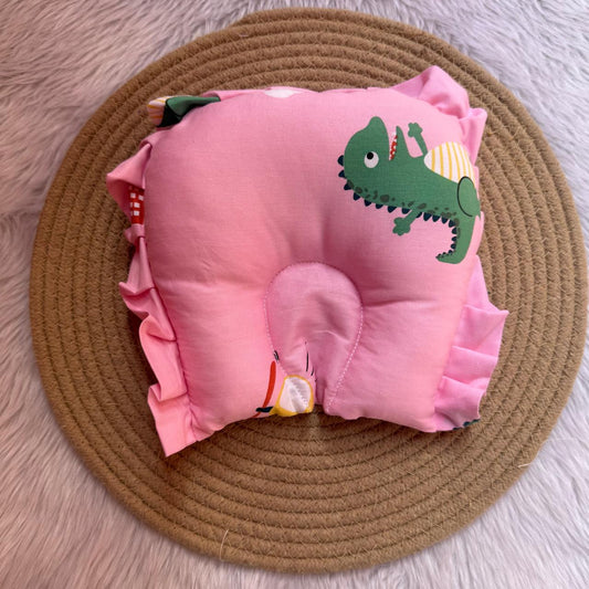Baby Head Sponge Pillow - Dino