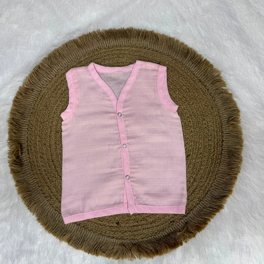 Muslin Baby Jabla – Baby Pink