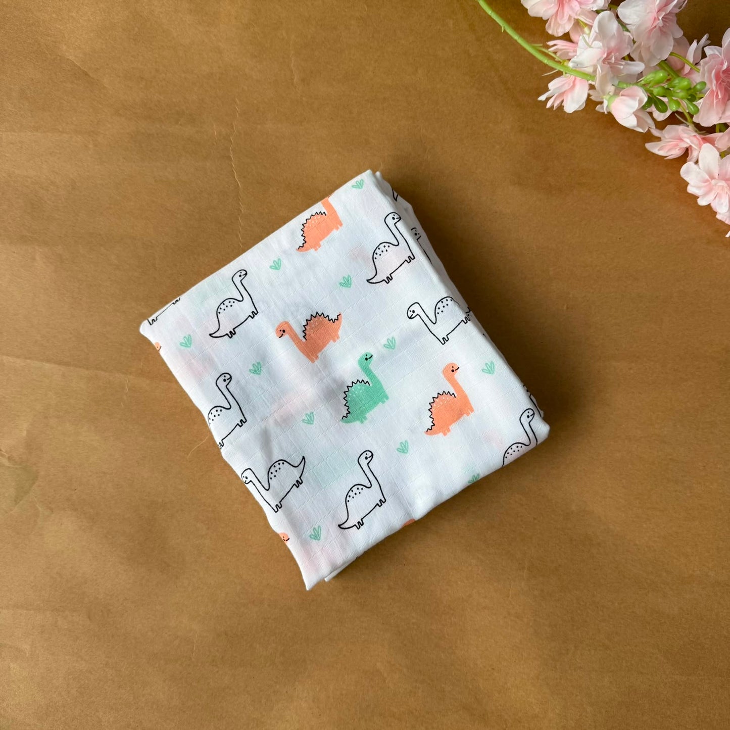 Muslin Swaddle/ Towel - Dino's