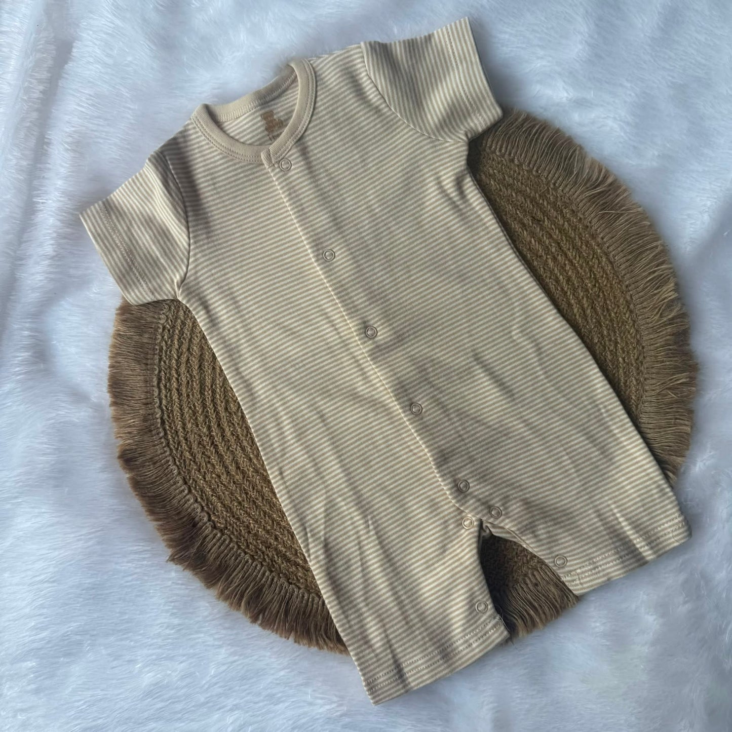 Jumpsuit - Brown Lines