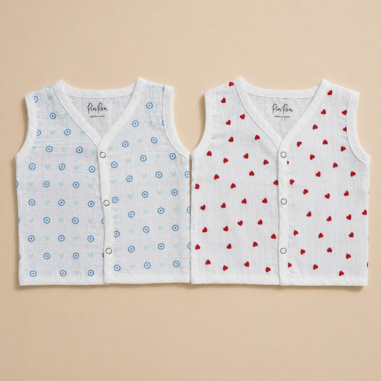 Premium Muslin Baby Jabla Combo (2 pcs)