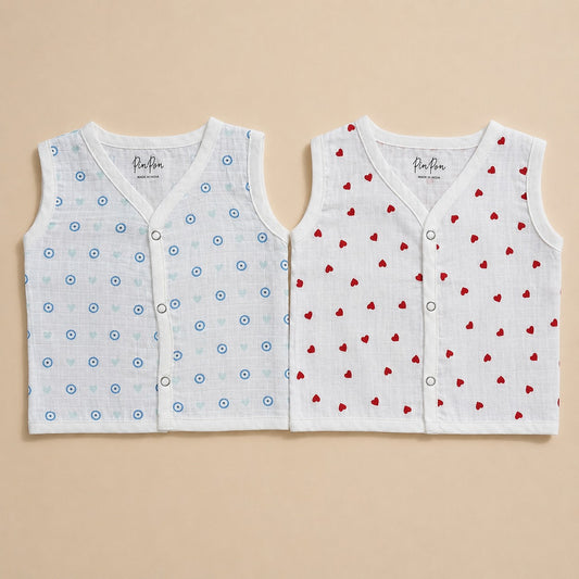 Premium Muslin Baby Jabla Combo (2 pcs)