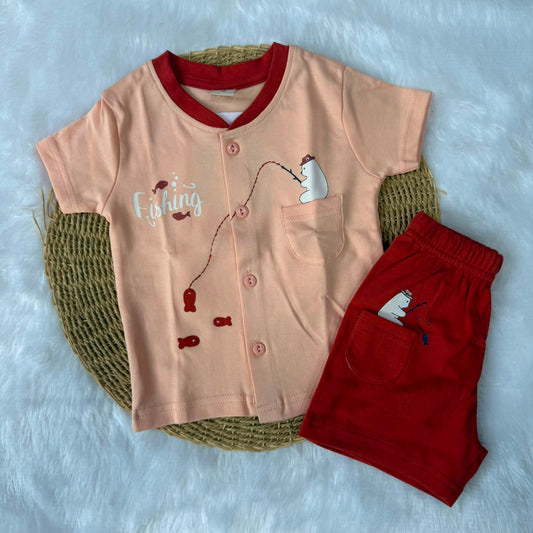 Baby Boy Sets - Orange