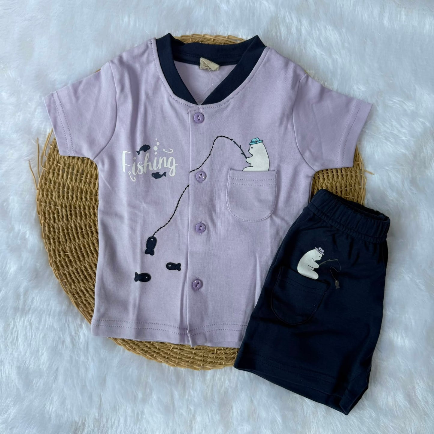 Baby Boy Sets - Purple