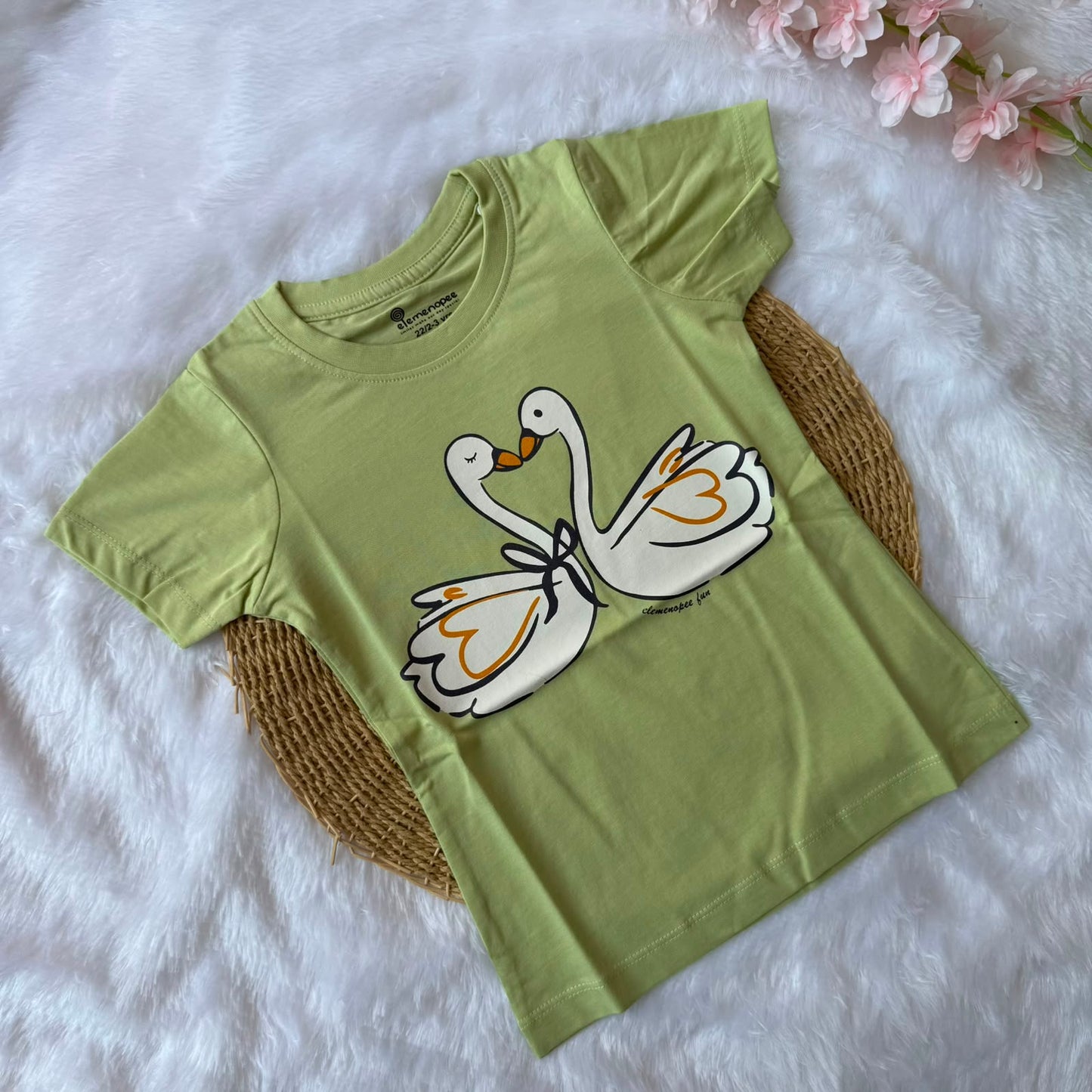 Girls T-Shirt - Pista Green