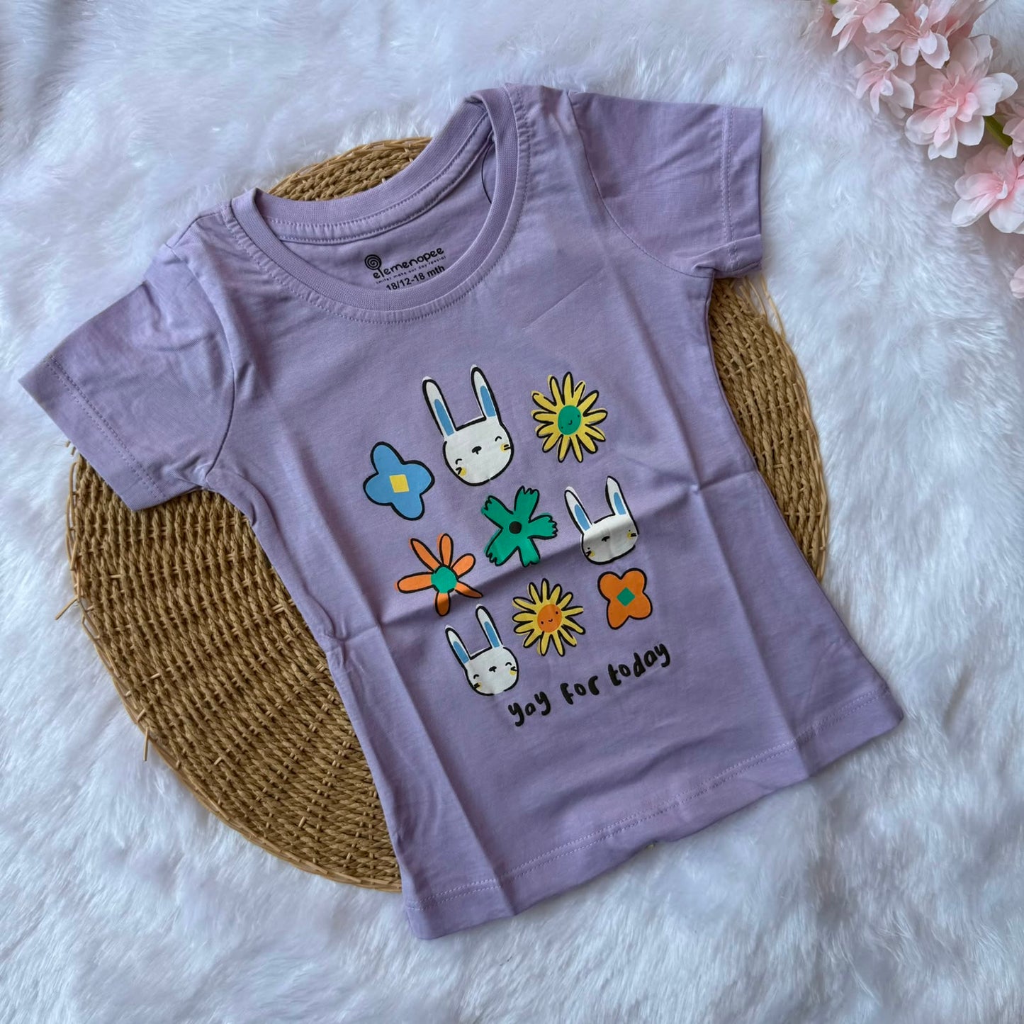 Girl Baby  T-Shirt - Purple