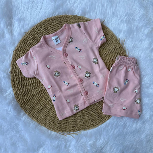 Jabla & Shorts  Sets - Baby Pink